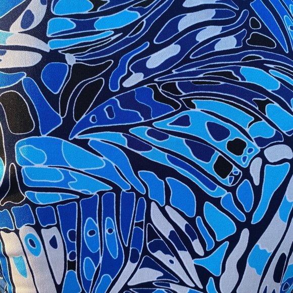 LAUNDRY By Design Abyss Dress Faux Wrap NWT 2 - Picture 15 of 16